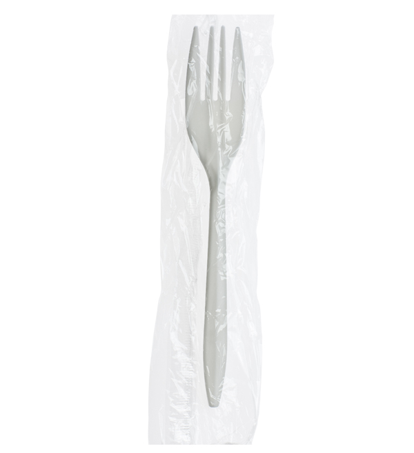91-909 WRAPPED WHITE PLASTIC FORKS TOUCH 1000/CASE