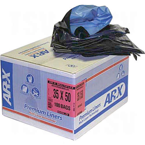 26X36 GARBAGE BAG MULTI-FLEX GOLD 100/CASE