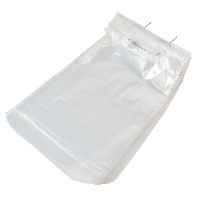 PB-11154W 11x15x4 POLY BAGS ON WICKETS 2500/CASE