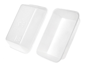 42P WHITE FOAM TRAYS 400/BUNDLE