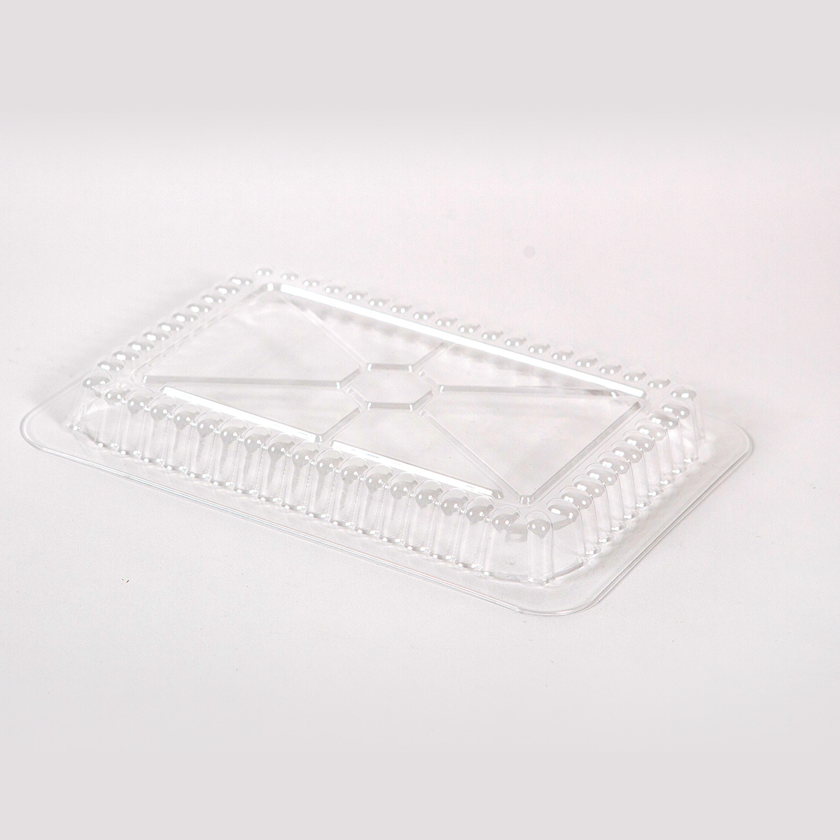 5.5&quot;X8&quot; 1.5/2.25LB OBLONG DOME  LID 500/CS   588DL